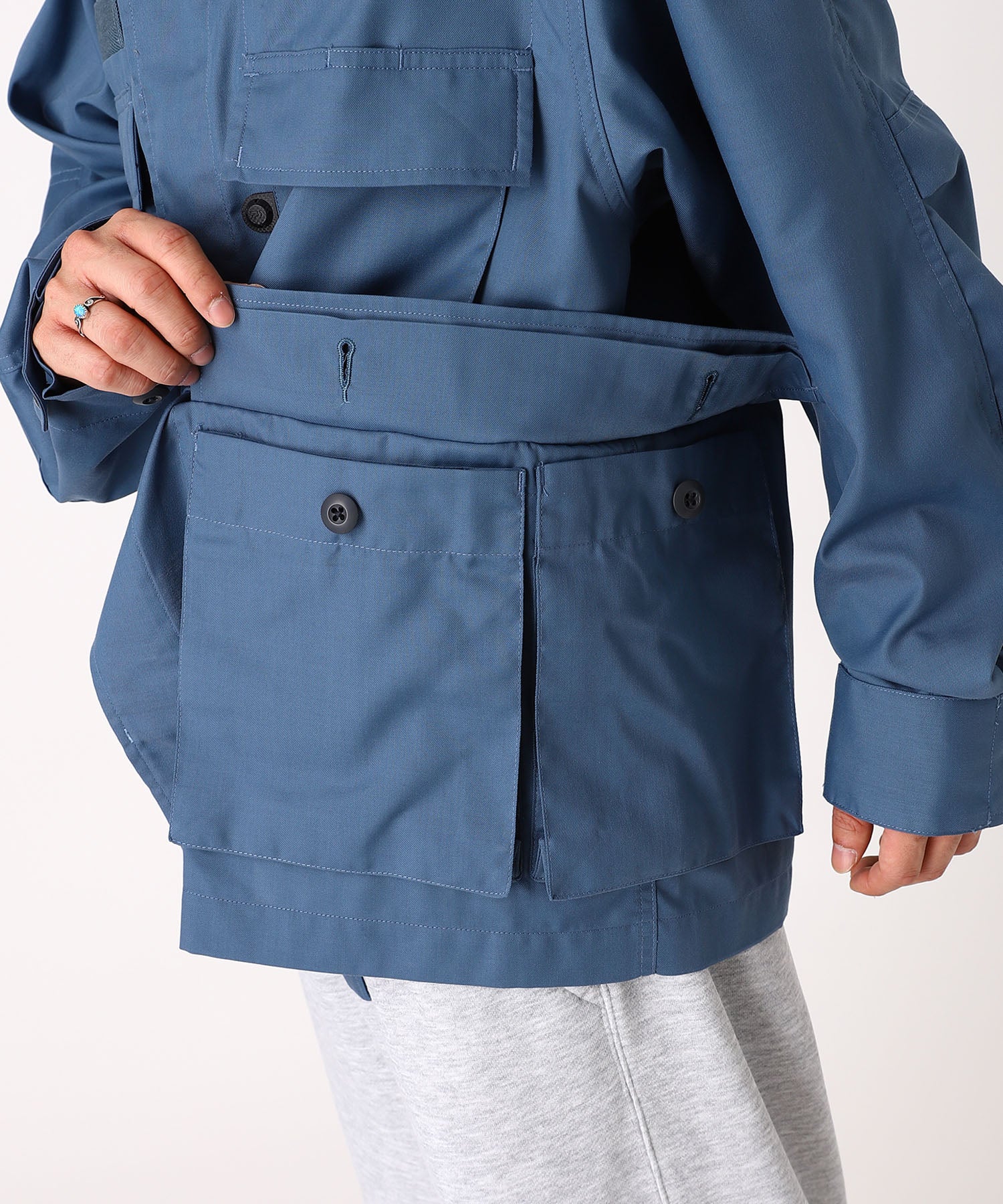 TECH MULTI FISHING POCKET MIL BDU SHIRT L/S
