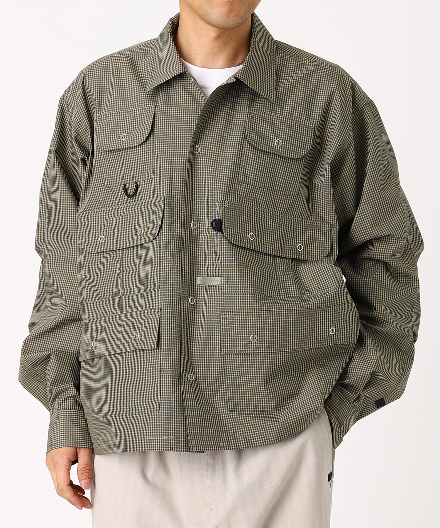 TECH MULTI FISHING POCKET SHIRT L/S