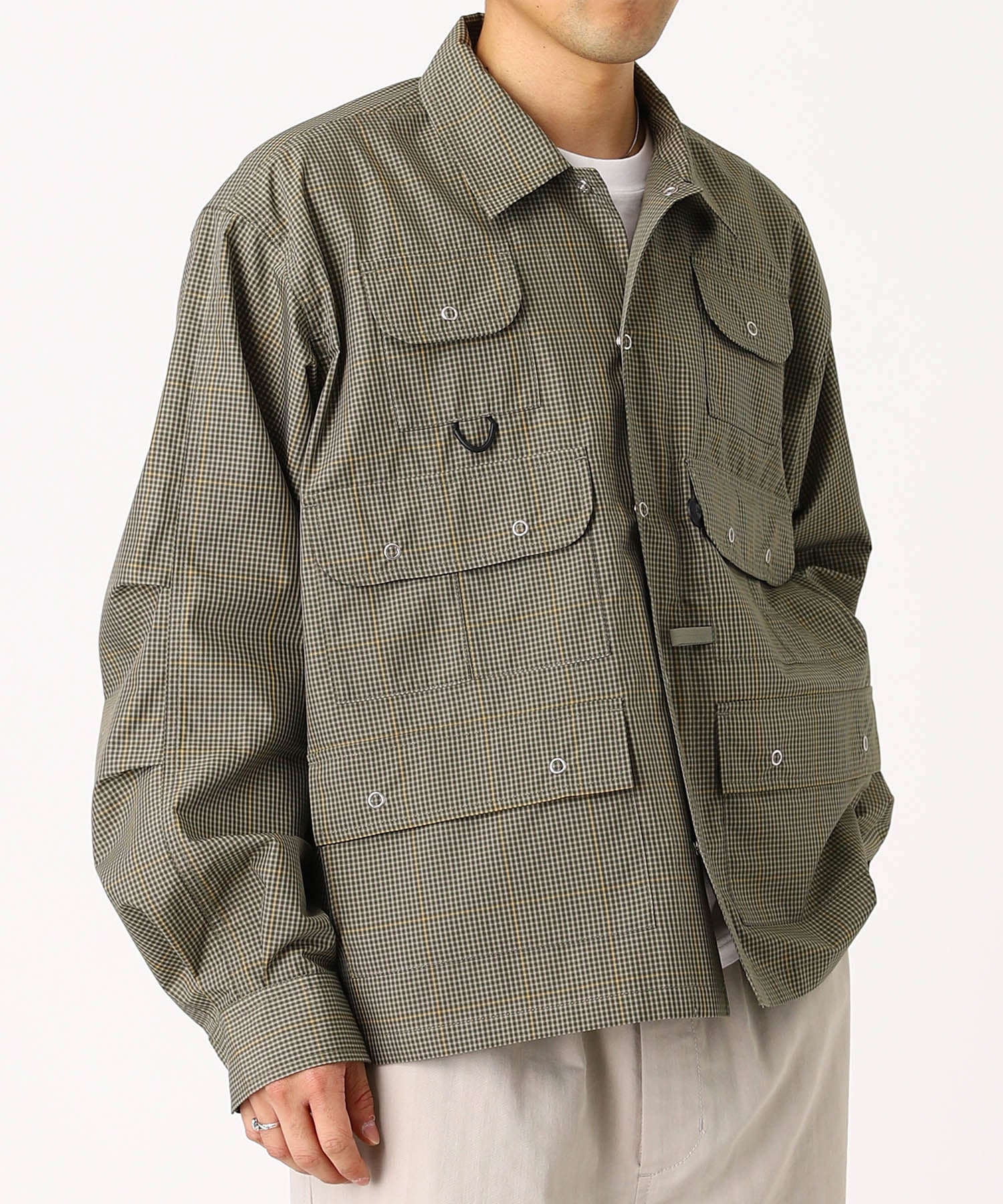 トップス DAIWA PIER39 FISHING POCKET SHIRT L/S TECH MULTI FISHING POCKET SHIRT L/S - DAIWA PIER39 (ダイワピア39