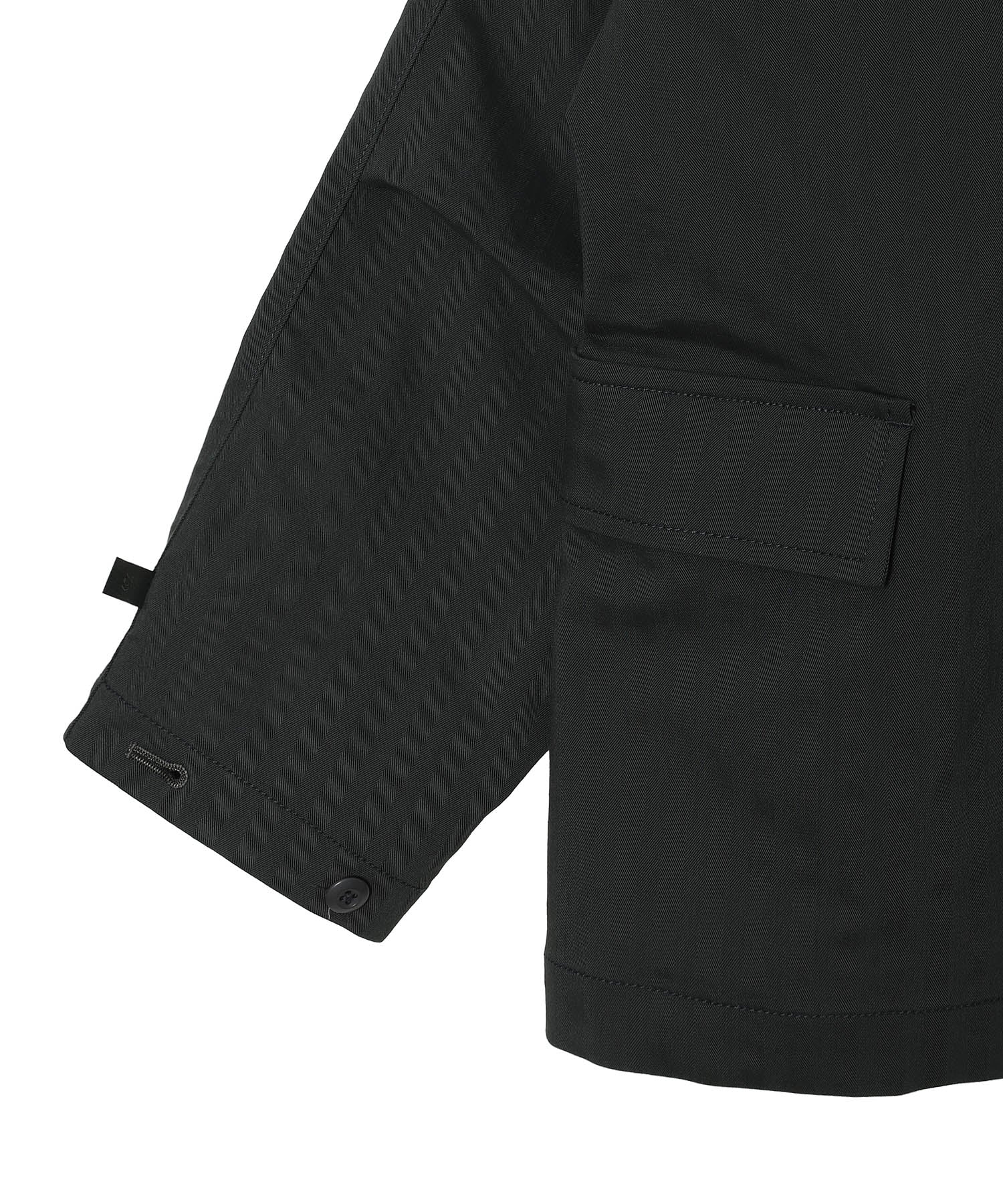 TECH LOOSE 2B JACKET HERRINGBONE