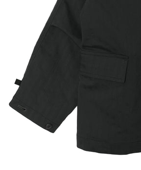 TECH LOOSE 2B JACKET HERRINGBONE