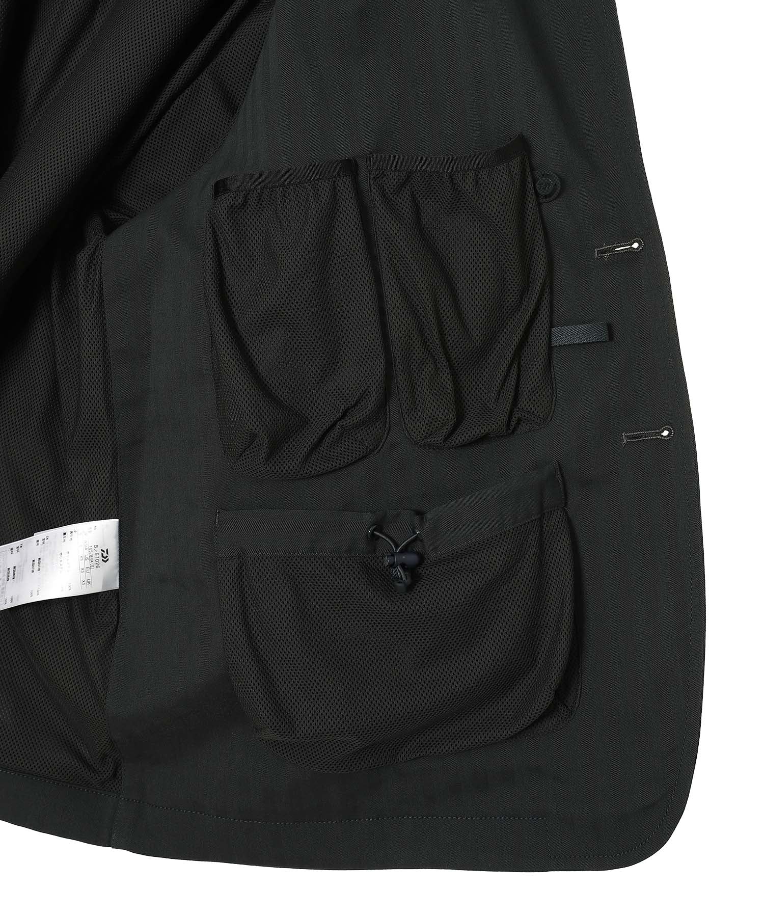 TECH LOOSE 2B JACKET HERRINGBONE