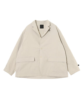 TECH LOOSE 2B JACKET HERRINGBONE
