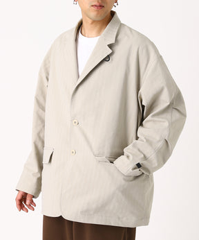 TECH LOOSE 2B JACKET HERRINGBONE