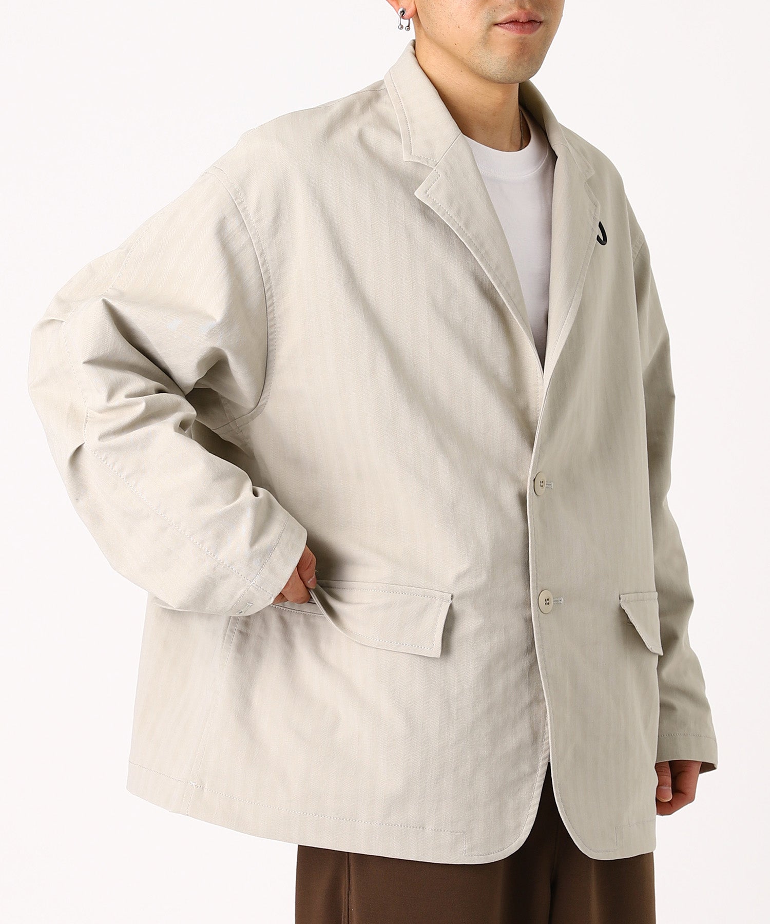 TECH LOOSE 2B JACKET HERRINGBONE - DAIWA PIER39 (ダイワピア39