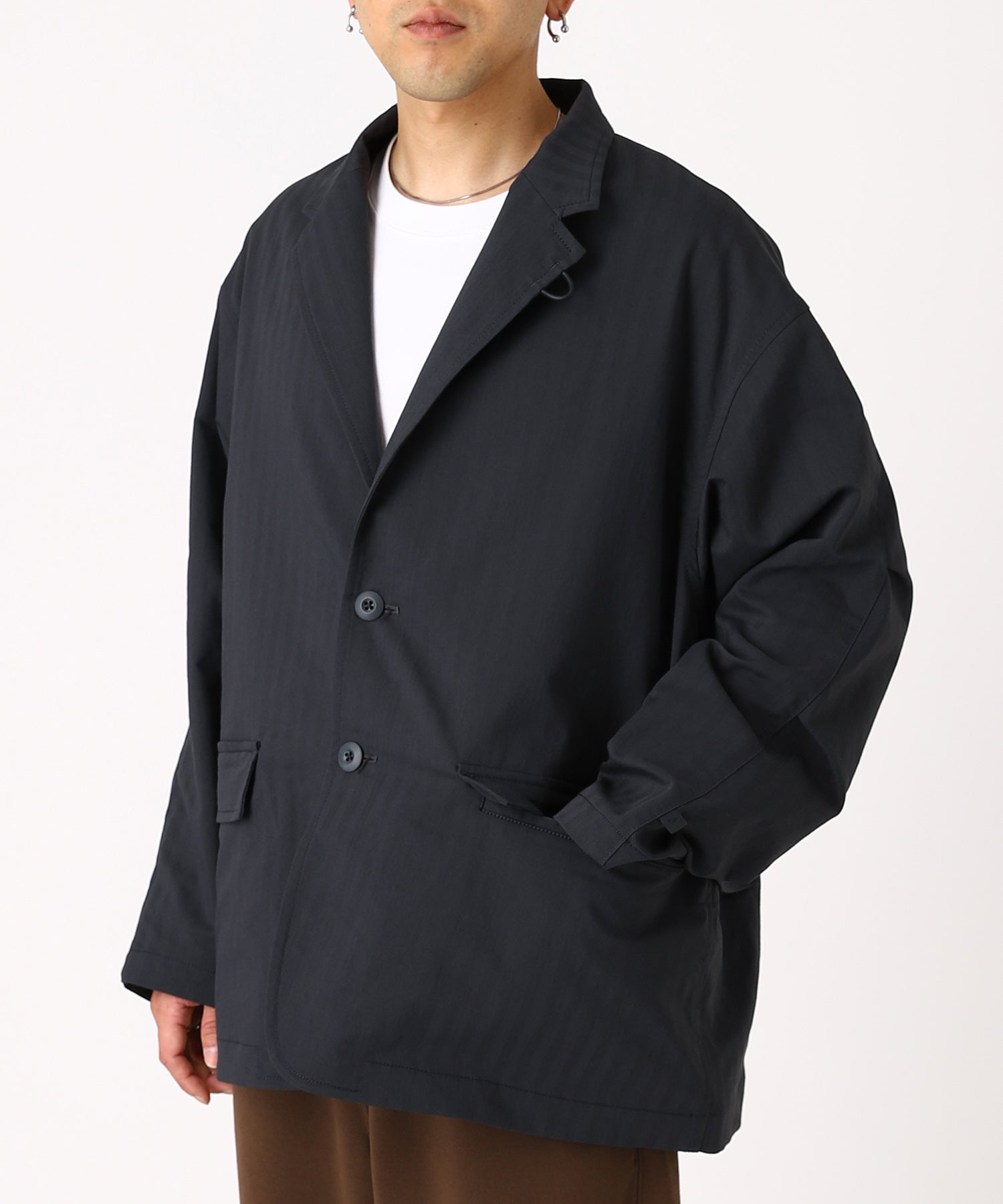 TECH LOOSE 2B JACKET HERRINGBONE - DAIWA PIER39 (ダイワピア39