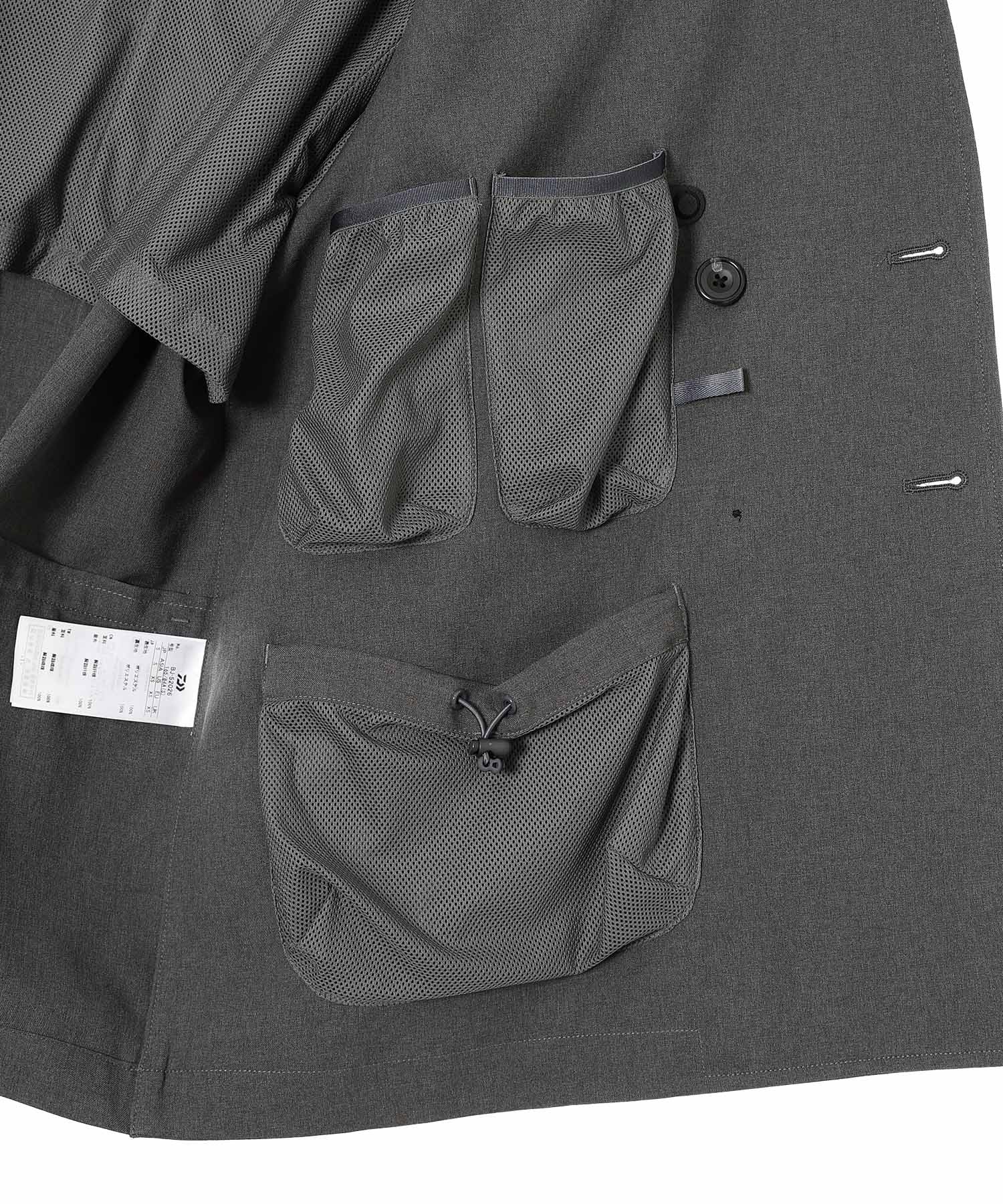 TECH DOUBLE-BREASTED JACKET