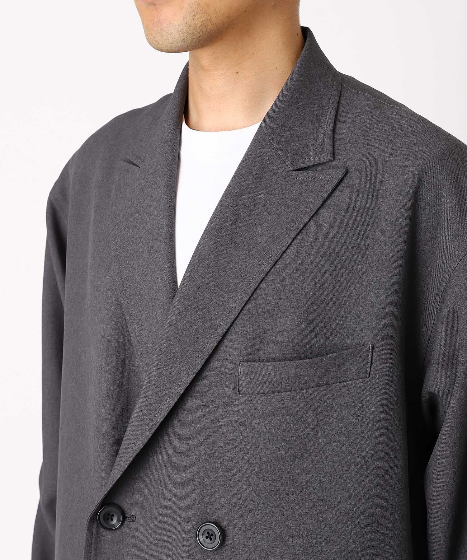 TECH DOUBLE-BREASTED JACKET - DAIWA PIER39 (ダイワピア39) - outer