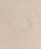 RECT CHAIN BRACELET SV