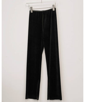 Velour Slit Leggings