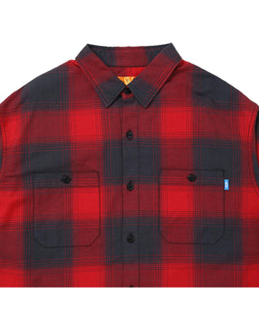 L/S SHADOW CHECK SHIRT