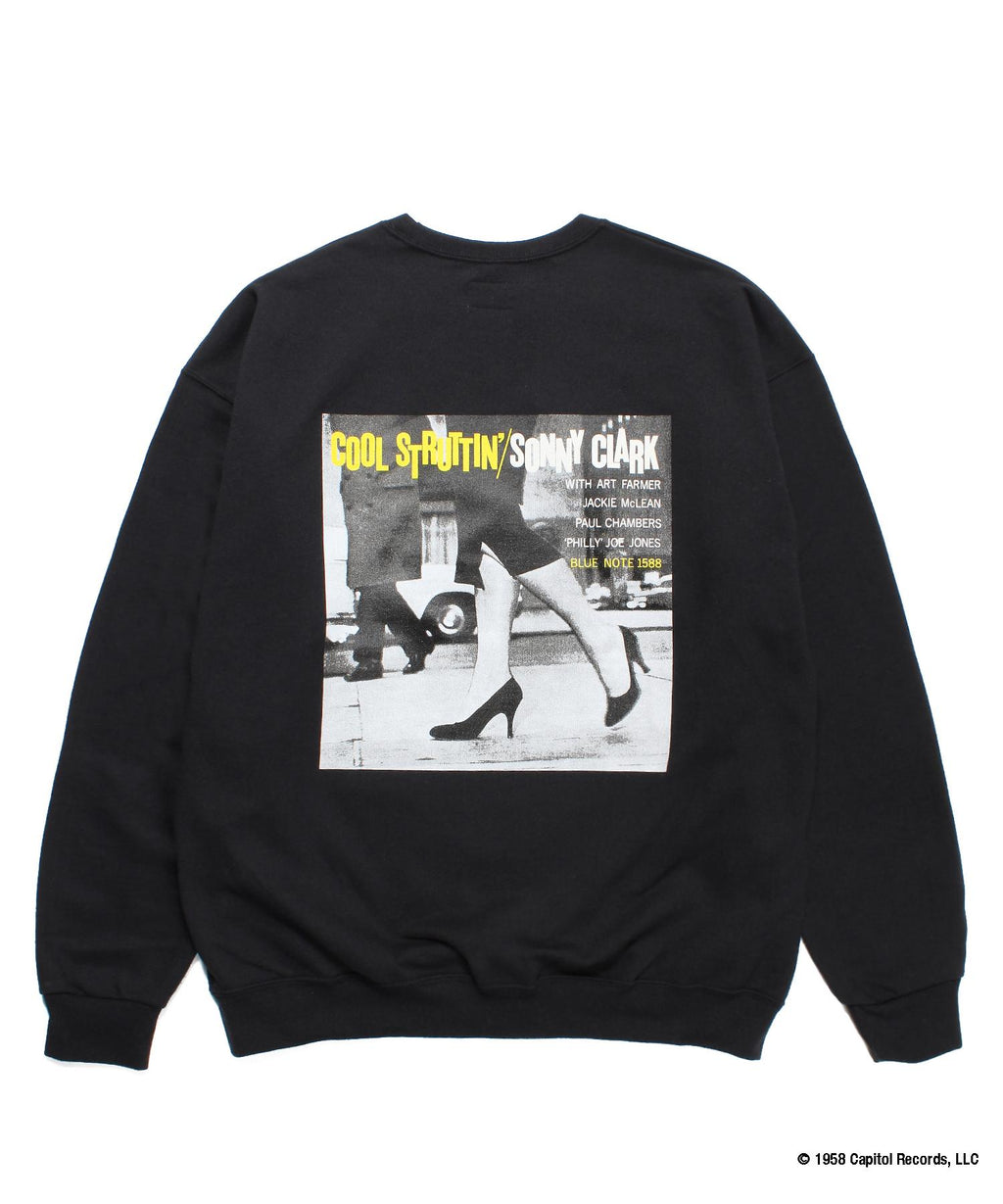 BLUE NOTE / CREW NECK SWEAT SHIRT - WACKO MARIA (ワコマリア  