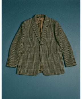 BRITISH WOOL CHECKED JACKET