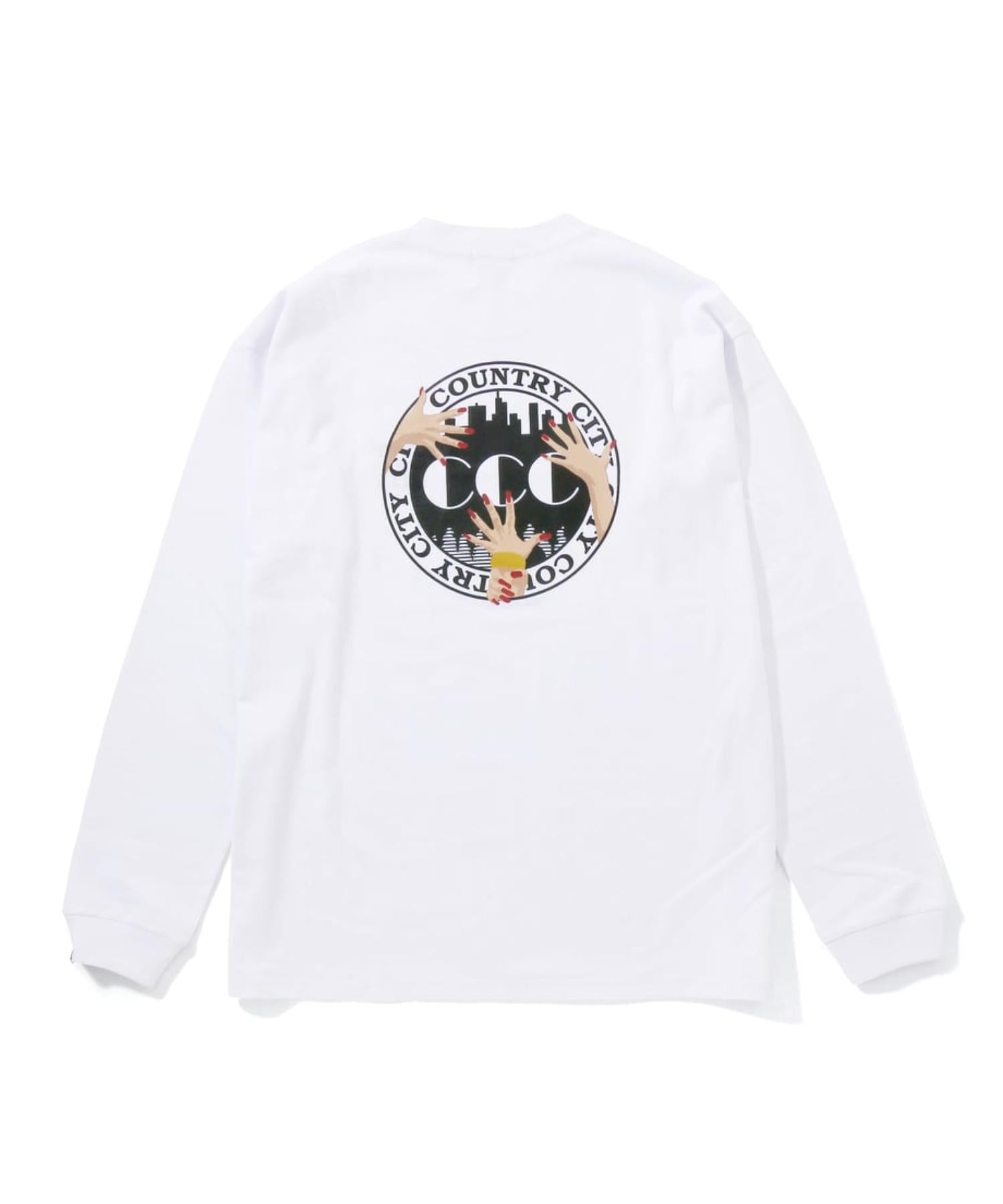 Embroidered Logo Cotton L/s T-shirt