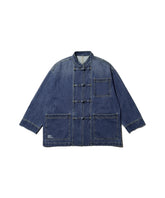 CORPORATE DENIM KUNG-FU COVERALL  (DARK WASH)