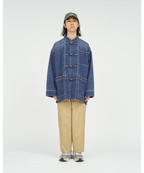CORPORATE DENIM KUNG-FU COVERALL  (DARK WASH)