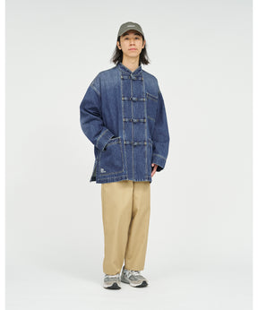 CORPORATE DENIM KUNG-FU COVERALL  (DARK WASH)