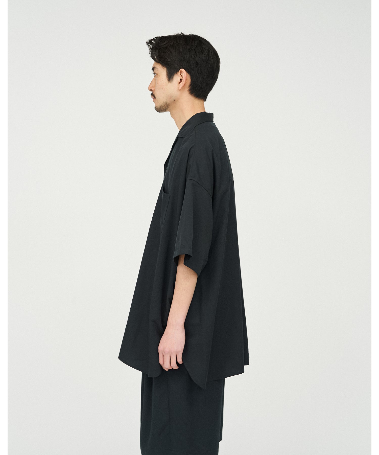 COOLFIBER OPEN COLLAR S/S SHIRT
