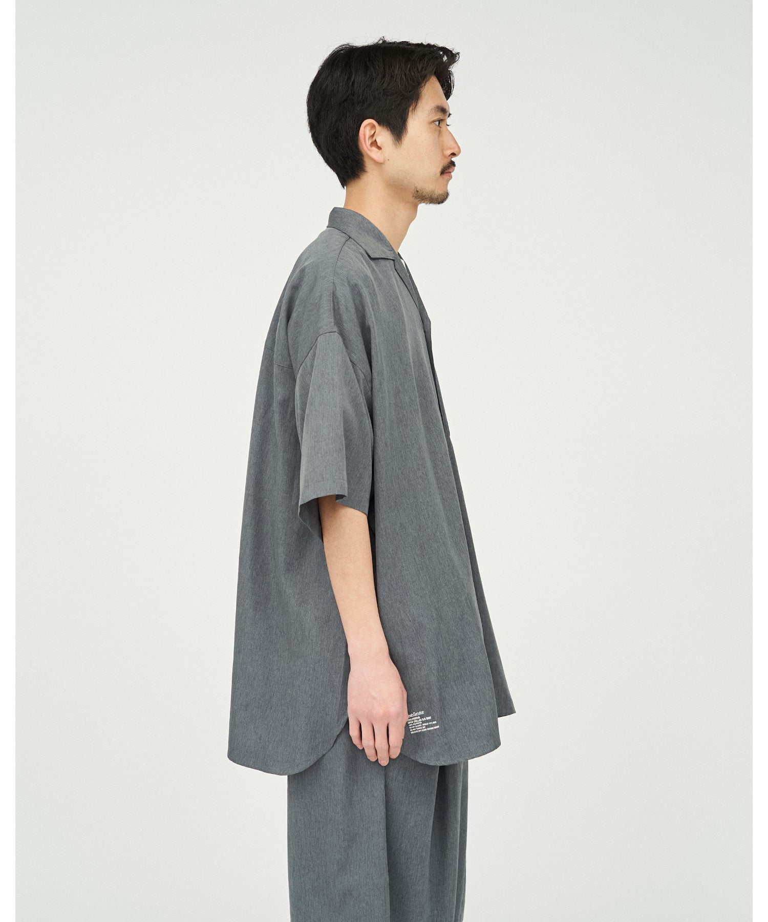 COOLFIBER OPEN COLLAR S/S SHIRT