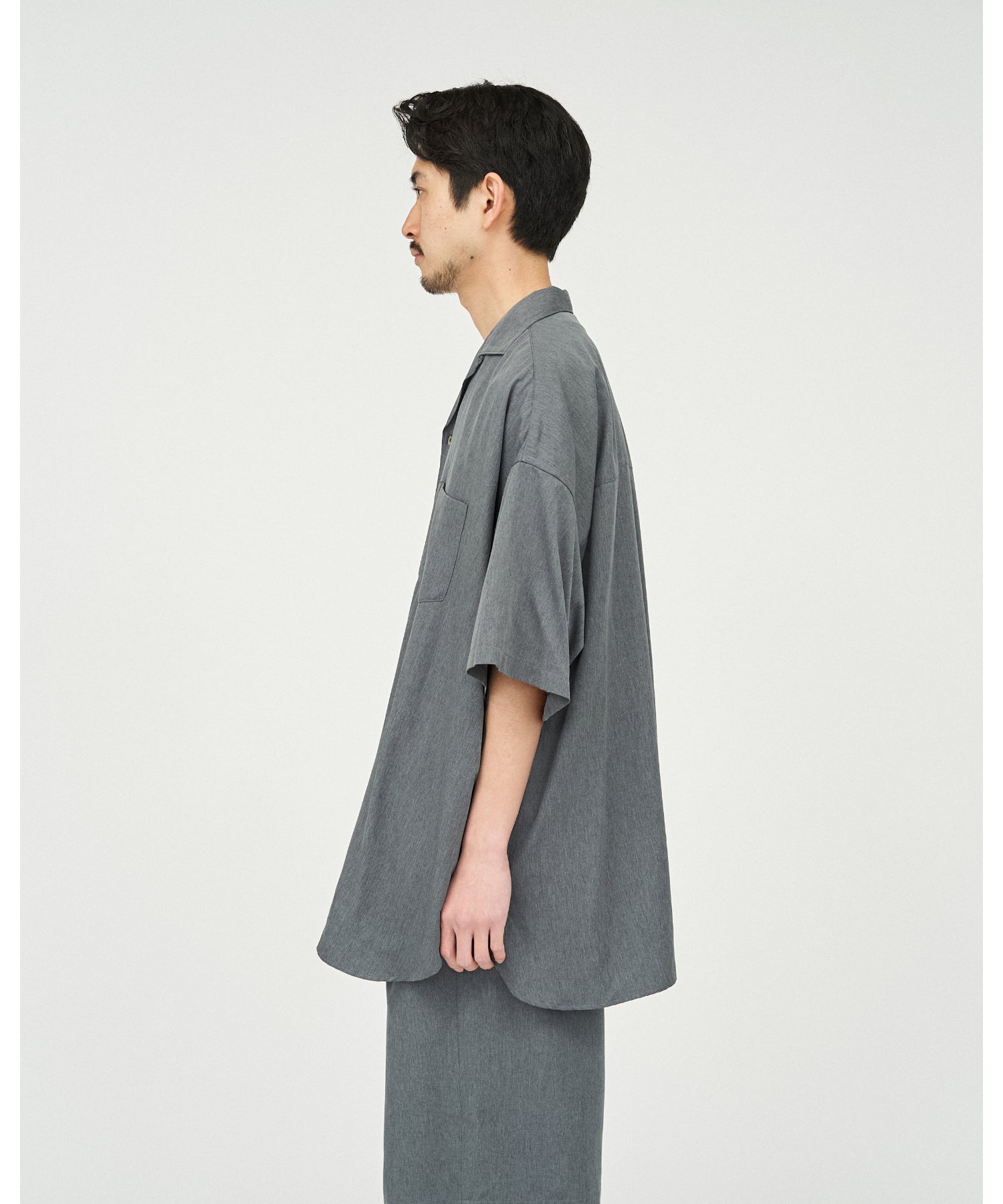 COOLFIBER OPEN COLLAR S/S SHIRT