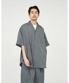 COOLFIBER OPEN COLLAR S/S SHIRT