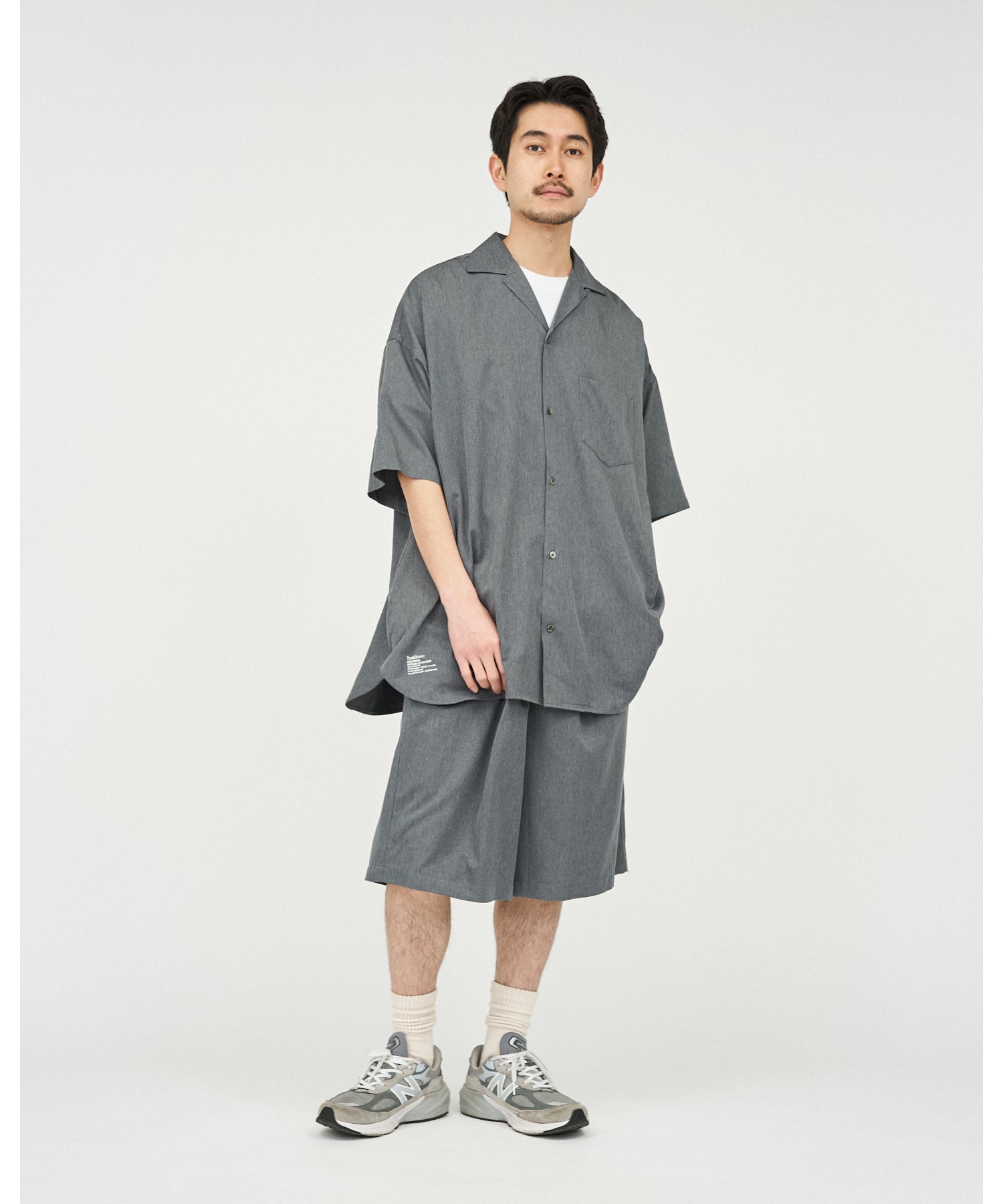 COOLFIBER OPEN COLLAR S/S SHIRT