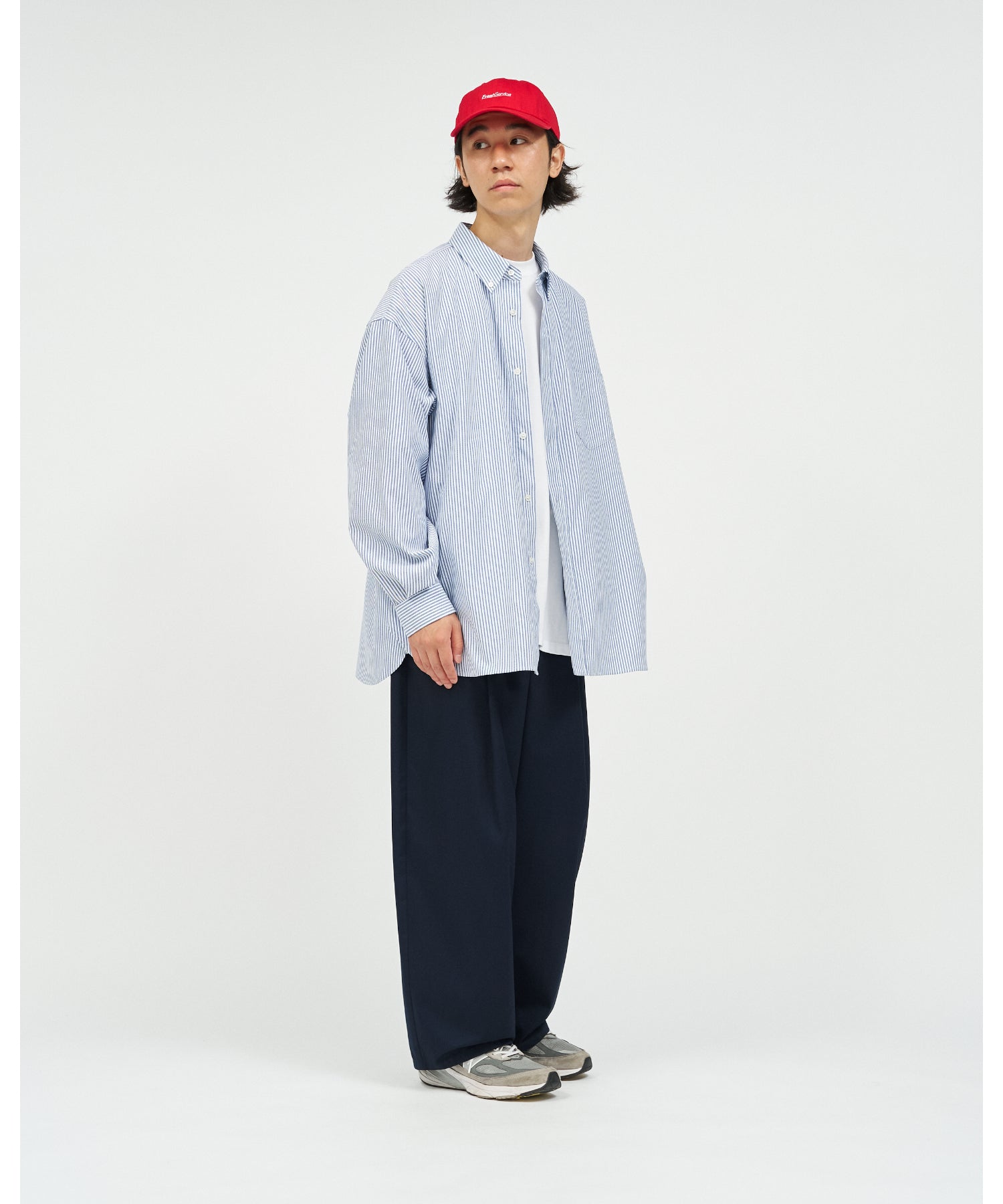 HRAFTeX L/S STRIPE SHIRT