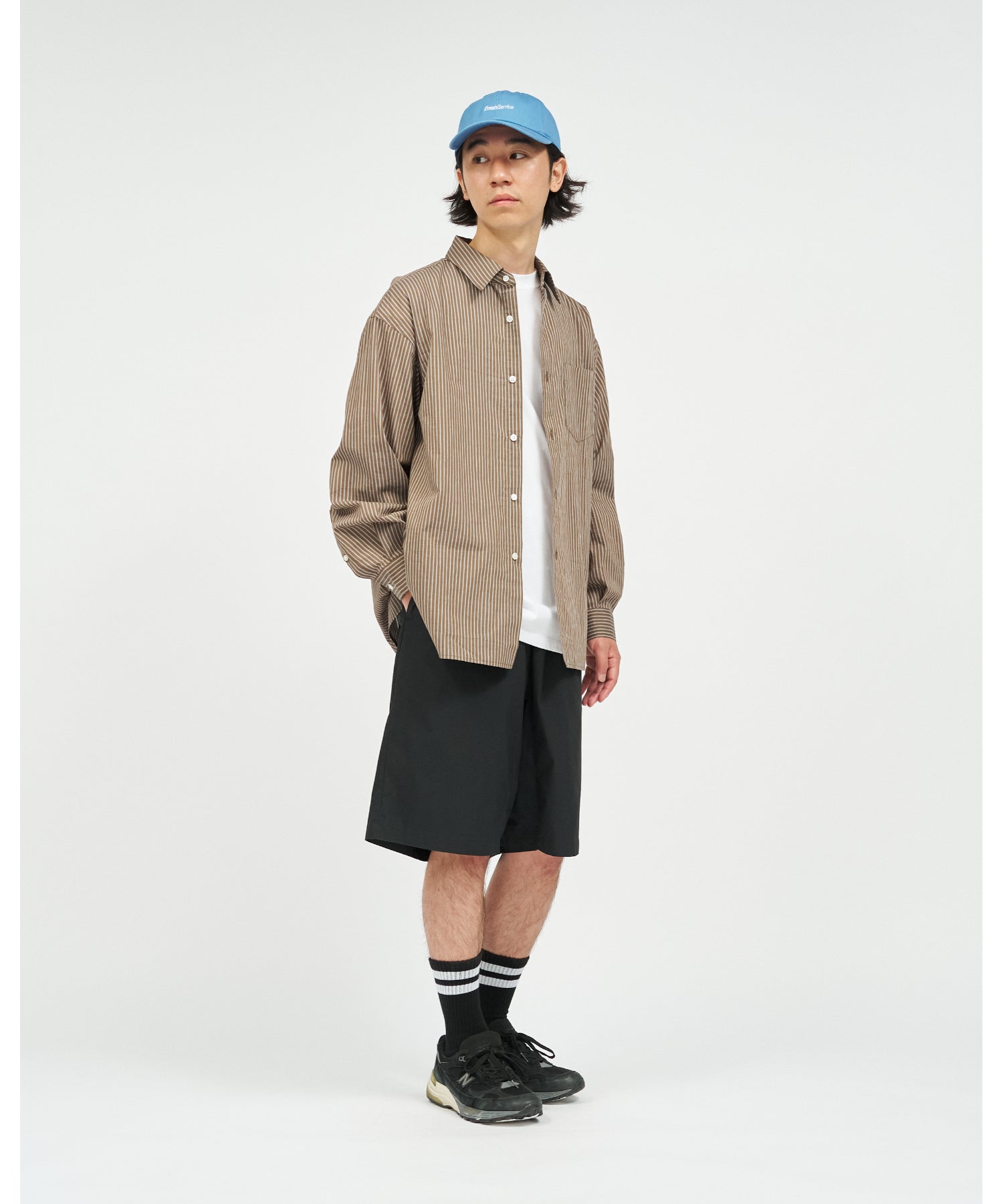 HRAFTeX L/S STRIPE SHIRT
