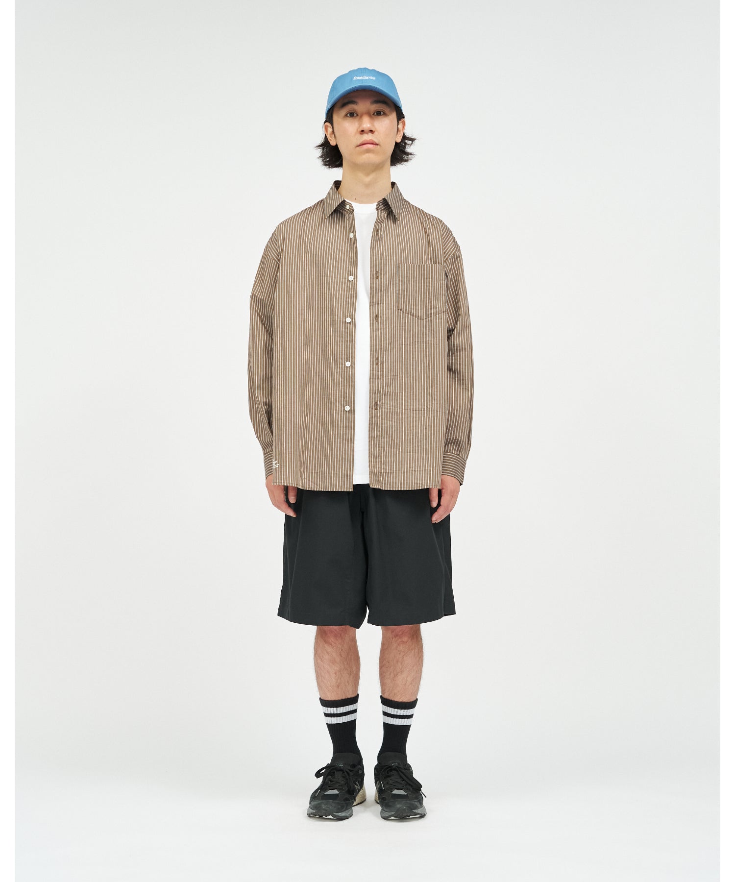 HRAFTeX L/S STRIPE SHIRT