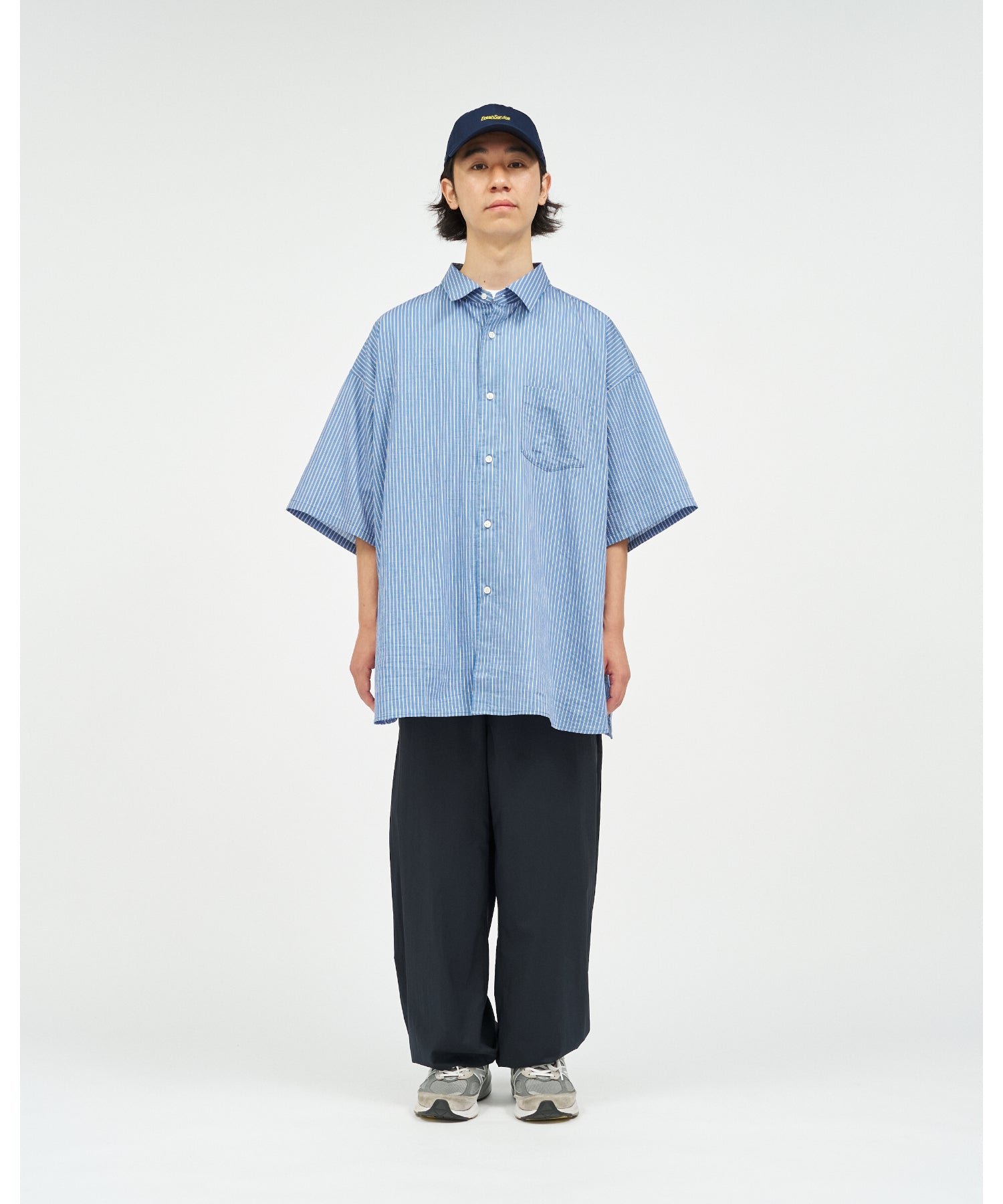 HRAFTeX S/S STRIPE SHIRT