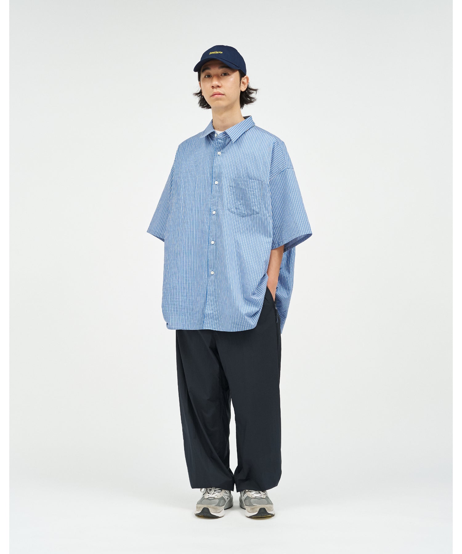 HRAFTeX S/S STRIPE SHIRT