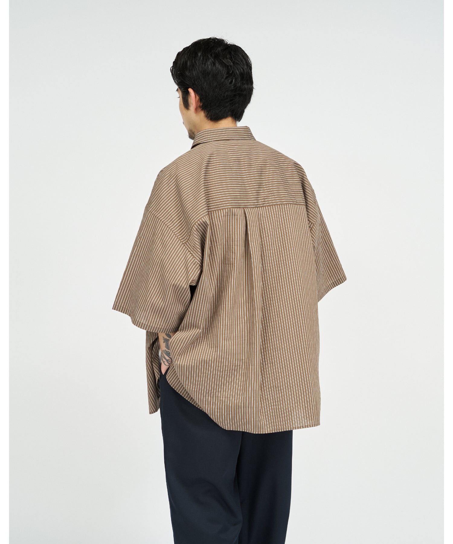 HRAFTeX S/S STRIPE SHIRT