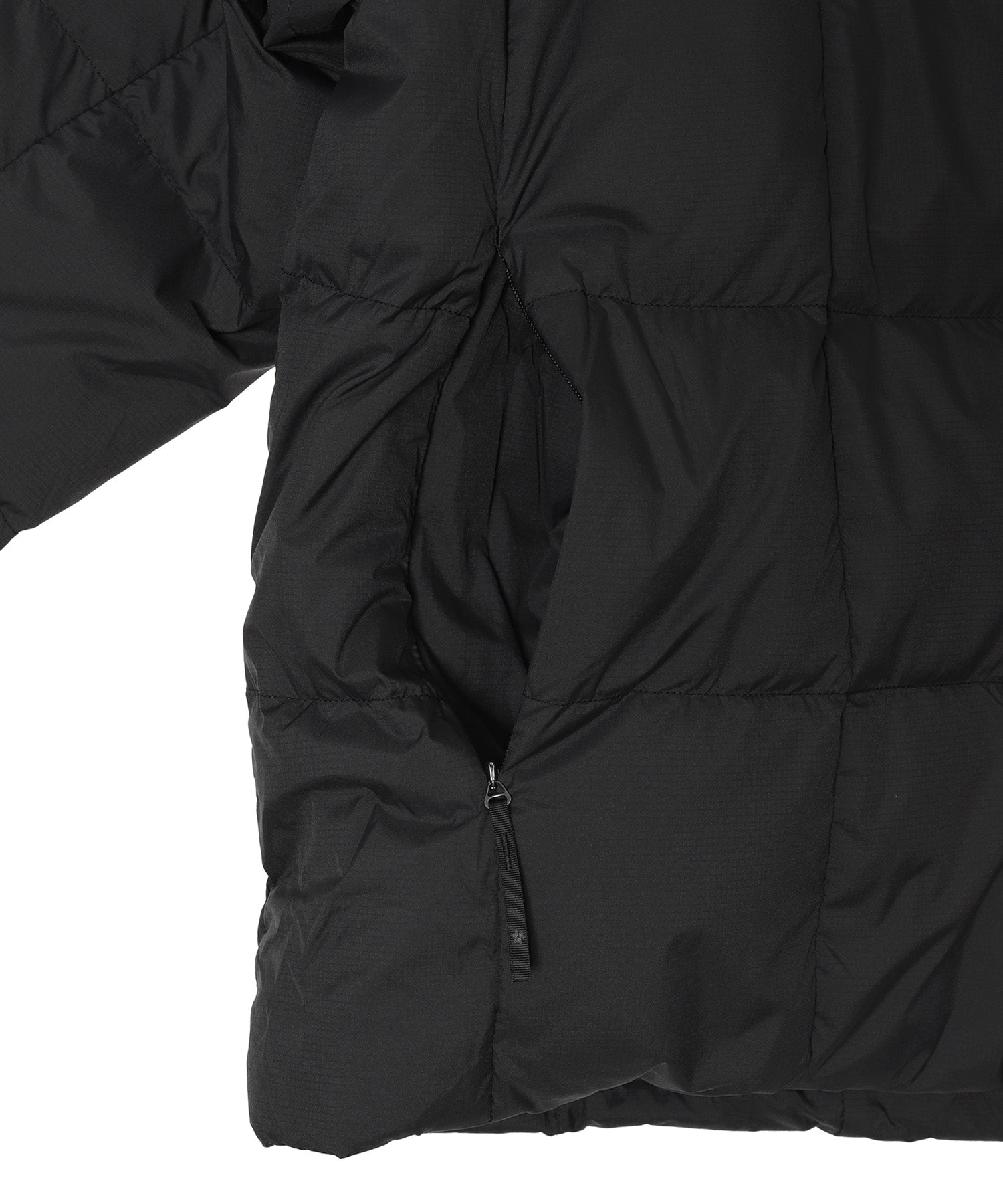 GRIDDED DOWN JACKET