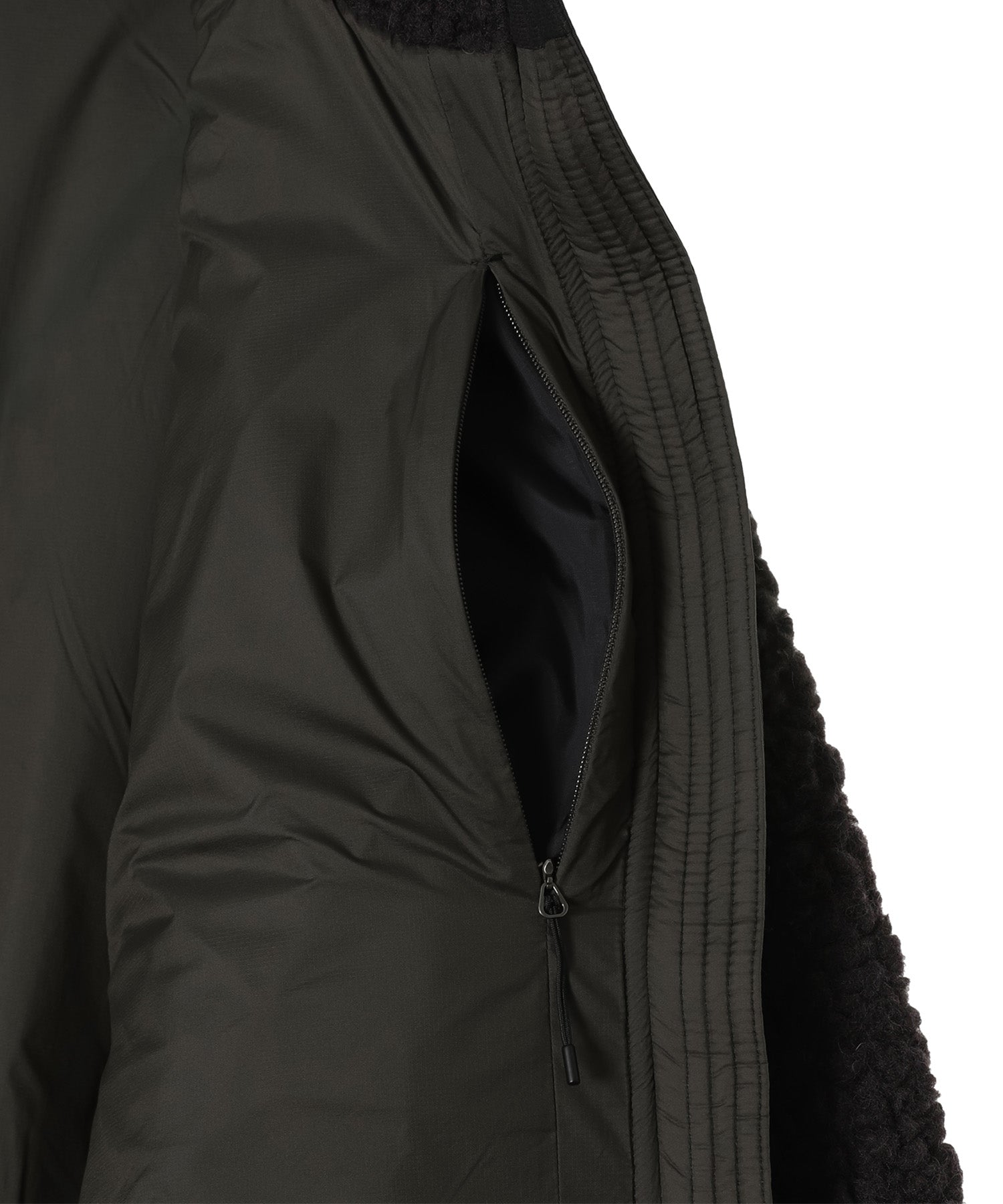 DEEP PILE FLEECE JACKET