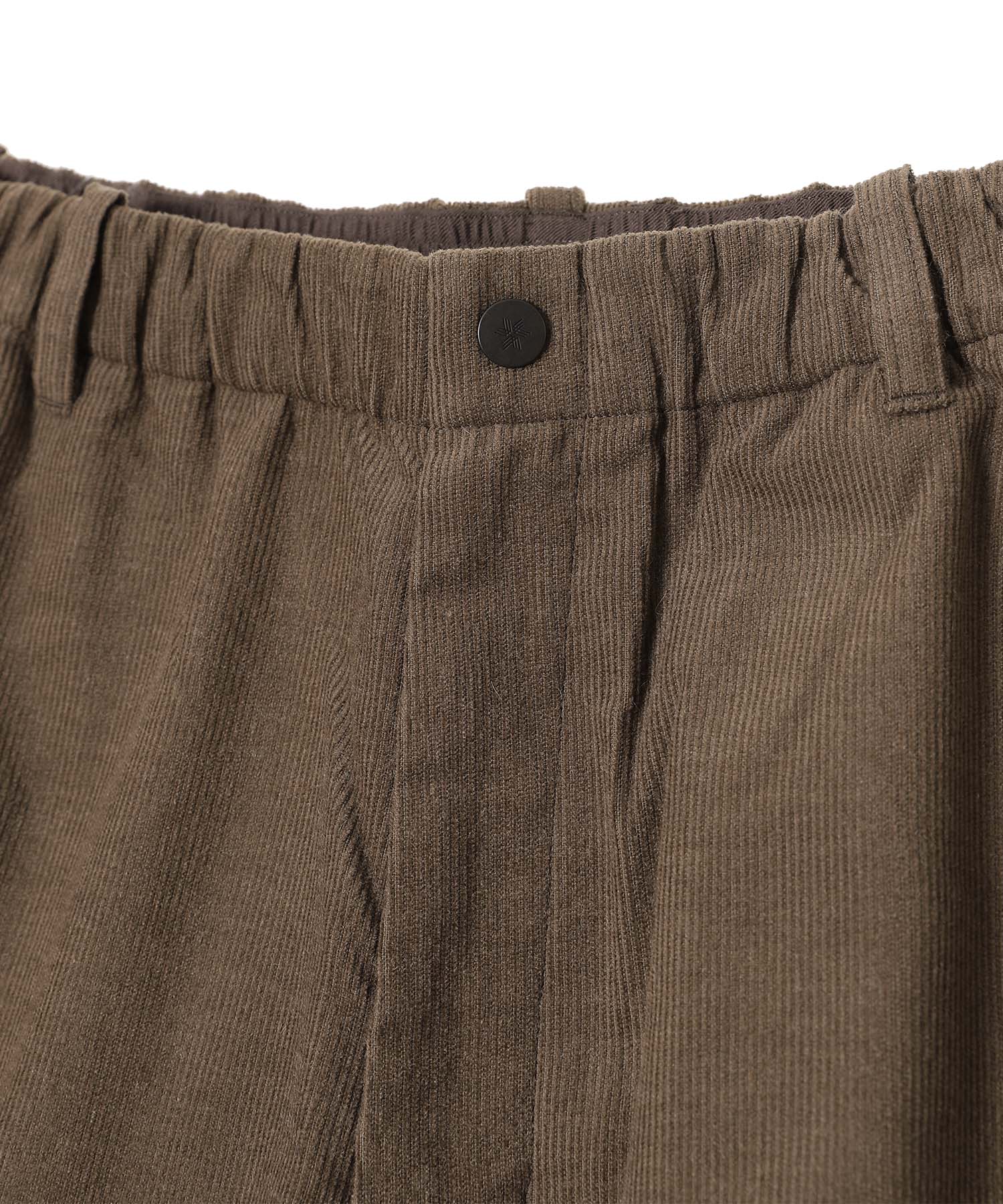 CORDUROY STRAIGHT PANTS