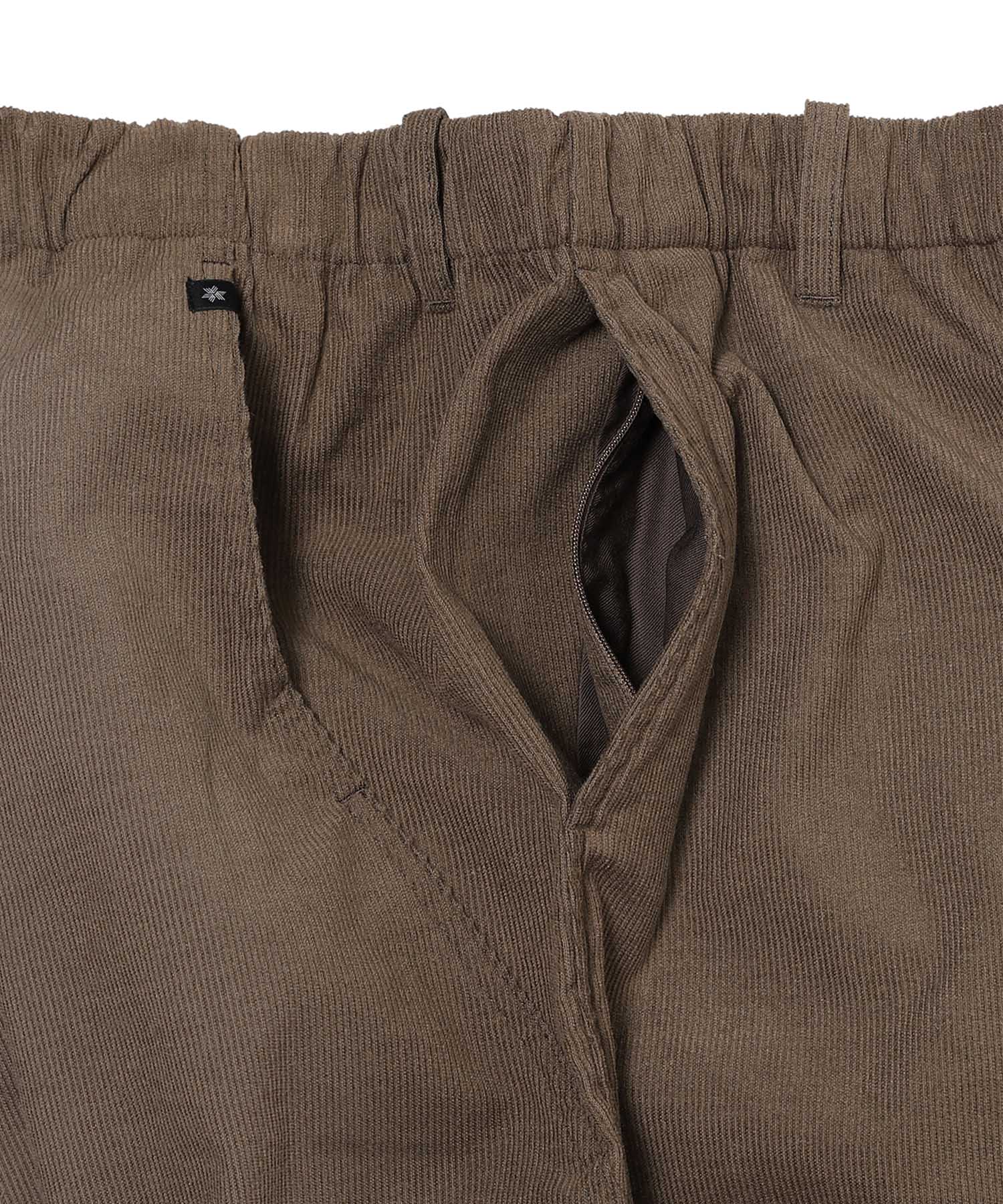 CORDUROY STRAIGHT PANTS