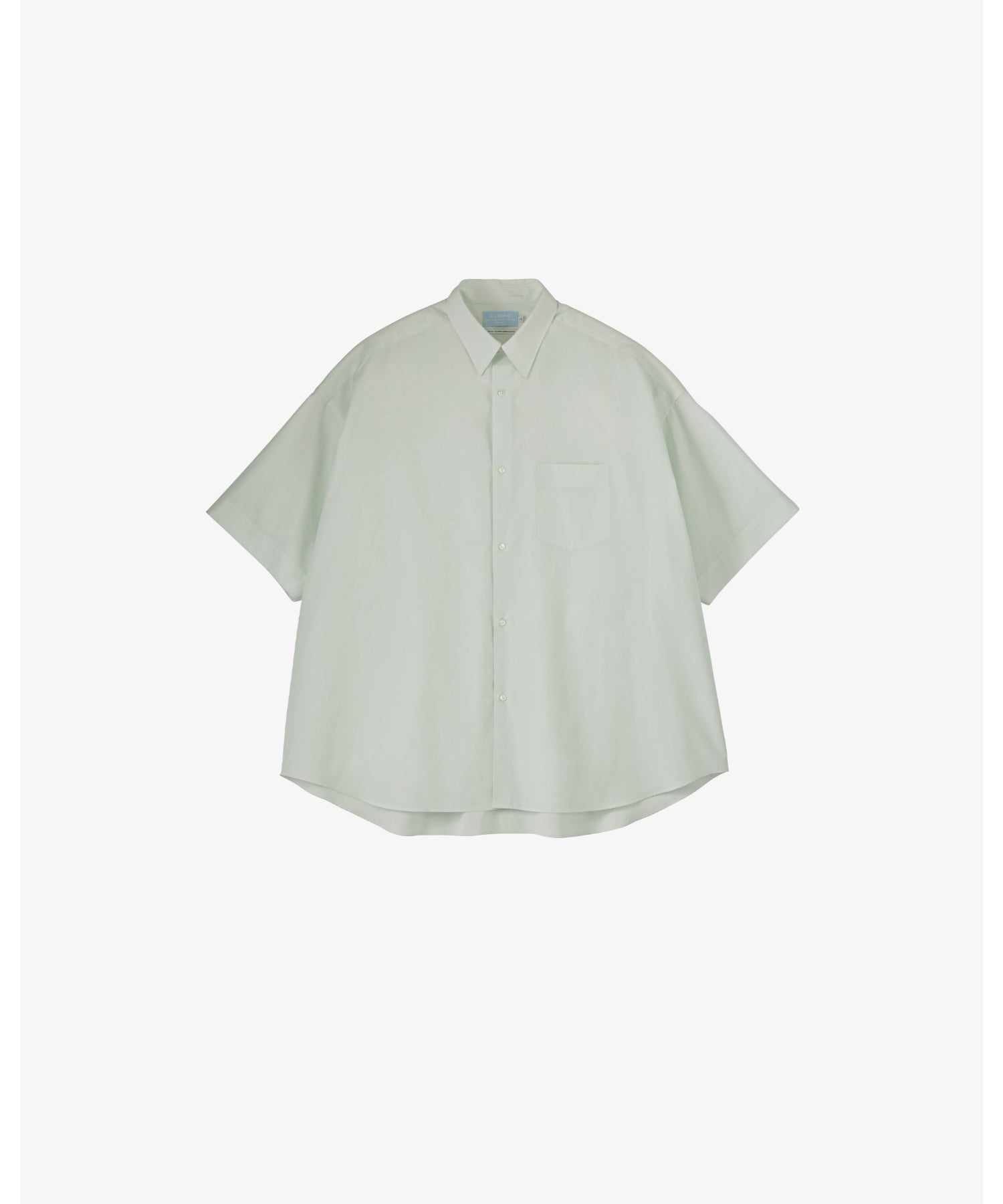 トップス 25SS Graphpaper ALUMO Oversized Shirt ALUMO for GP S/S Oversized Regular Collar Shirt - Graphpaper