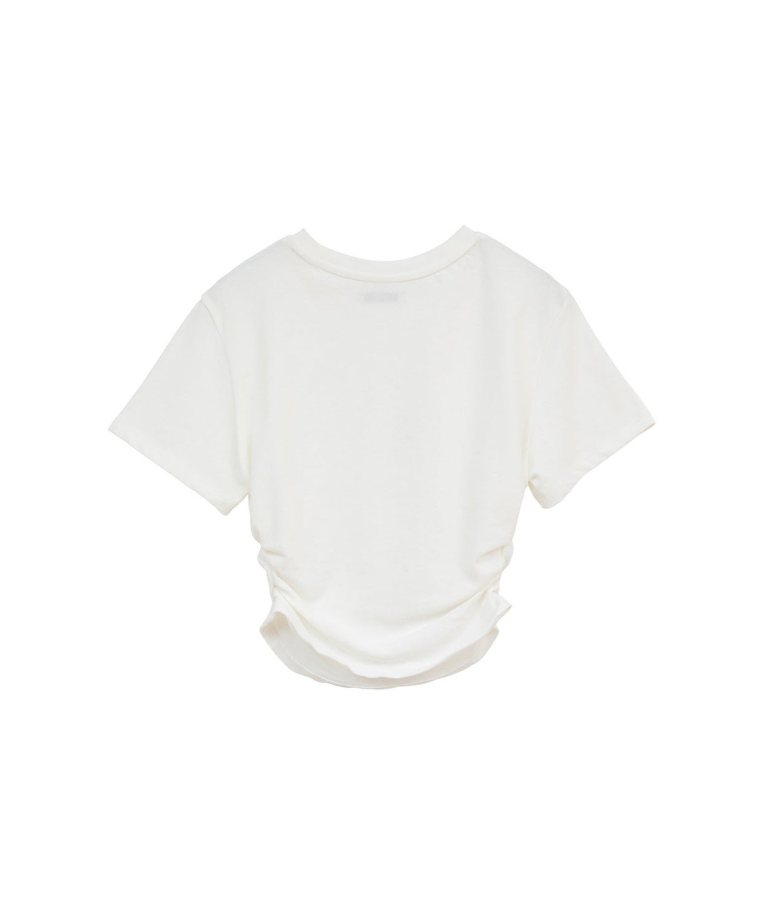 SHIRRED HEM COMPACT TOPS