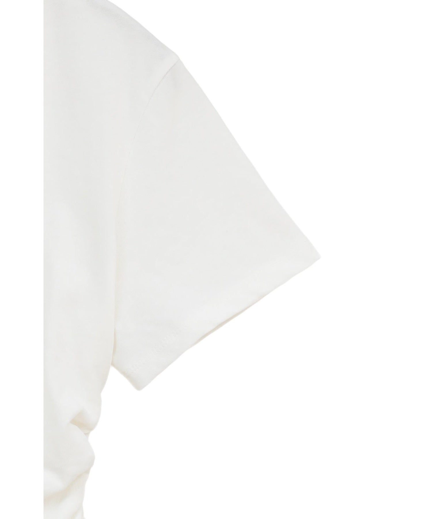 SHIRRED HEM COMPACT TOPS