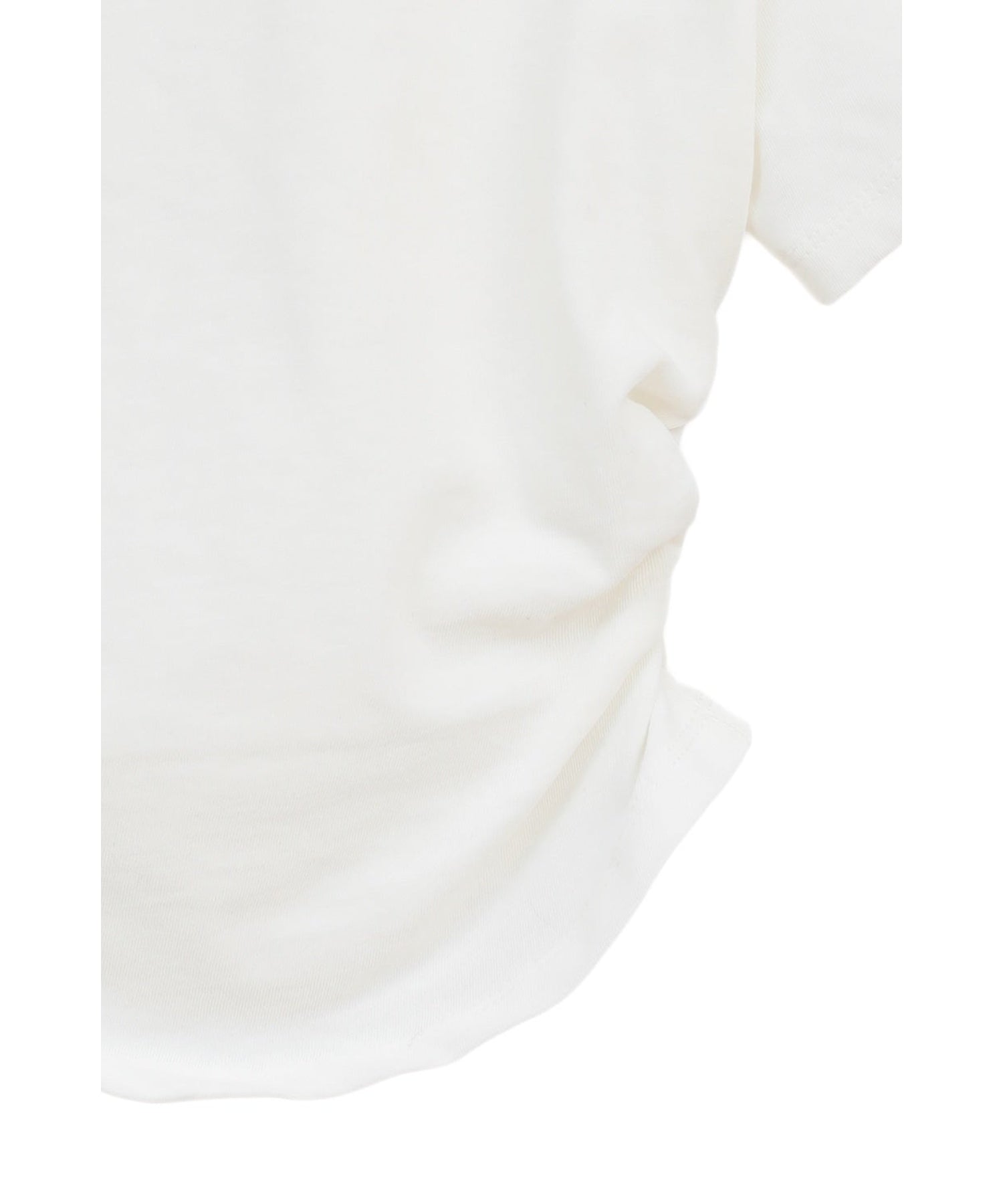 SHIRRED HEM COMPACT TOPS