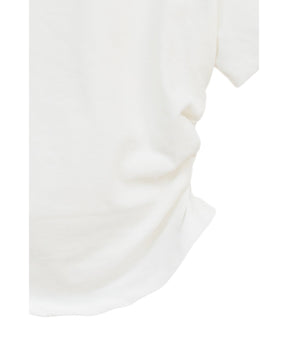 SHIRRED HEM COMPACT TOPS