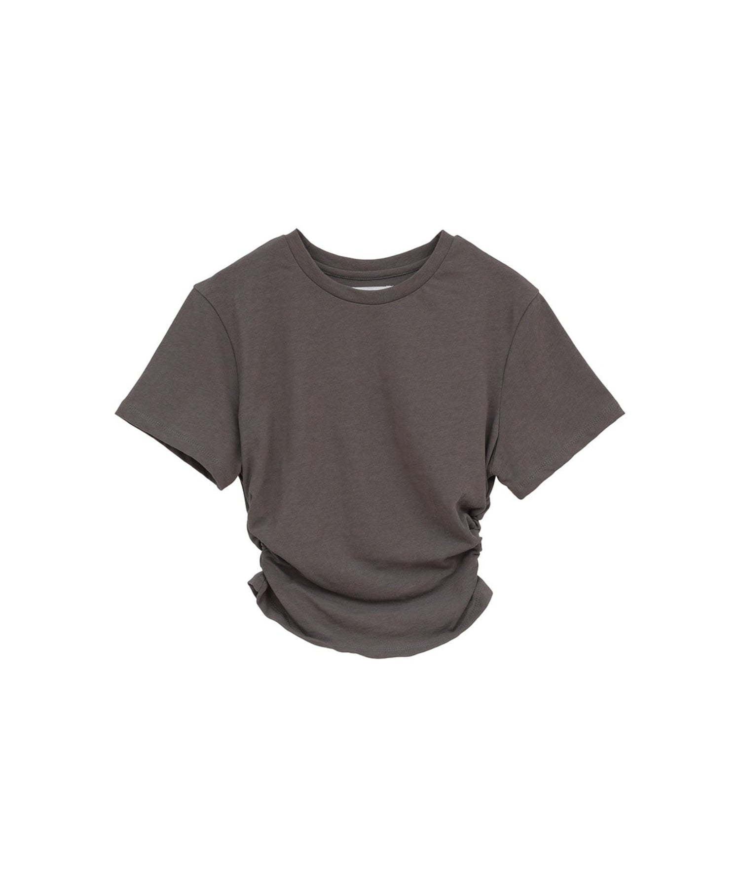 SHIRRED HEM COMPACT TOPS