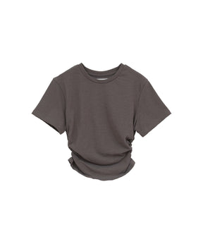 SHIRRED HEM COMPACT TOPS