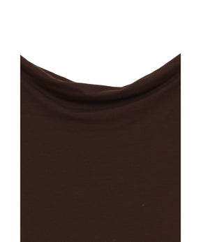 DRAPED OFF SHOULDER SOFT CUT TOPS