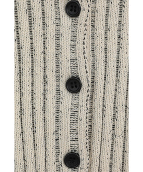 W FACE SHORT FRILLED KNIT TOPS