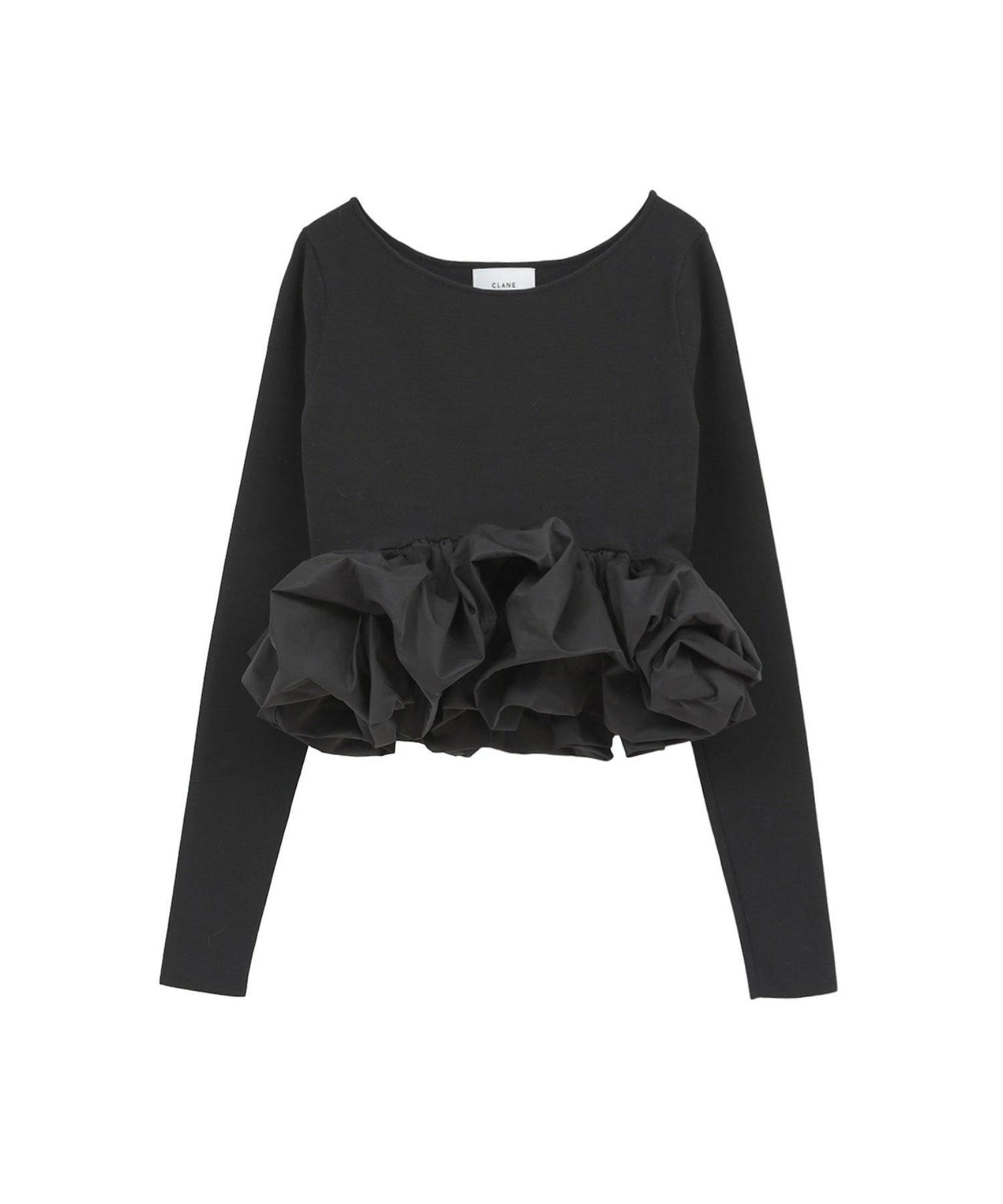 W BALLOON SHORT KNIT TOPS