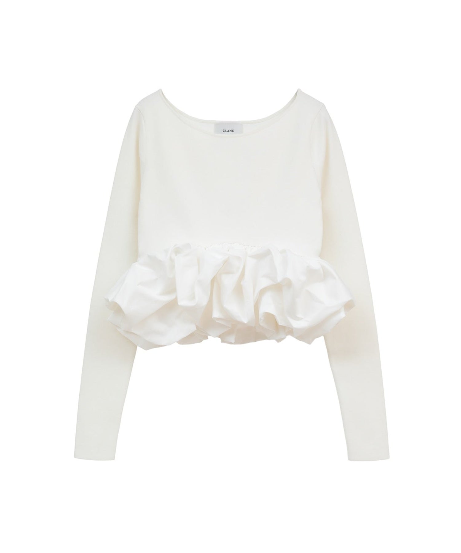 W BALLOON SHORT KNIT TOPS