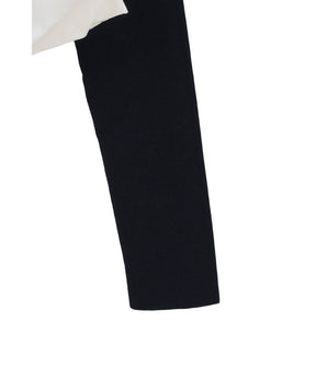 W BALLOON SHORT KNIT TOPS