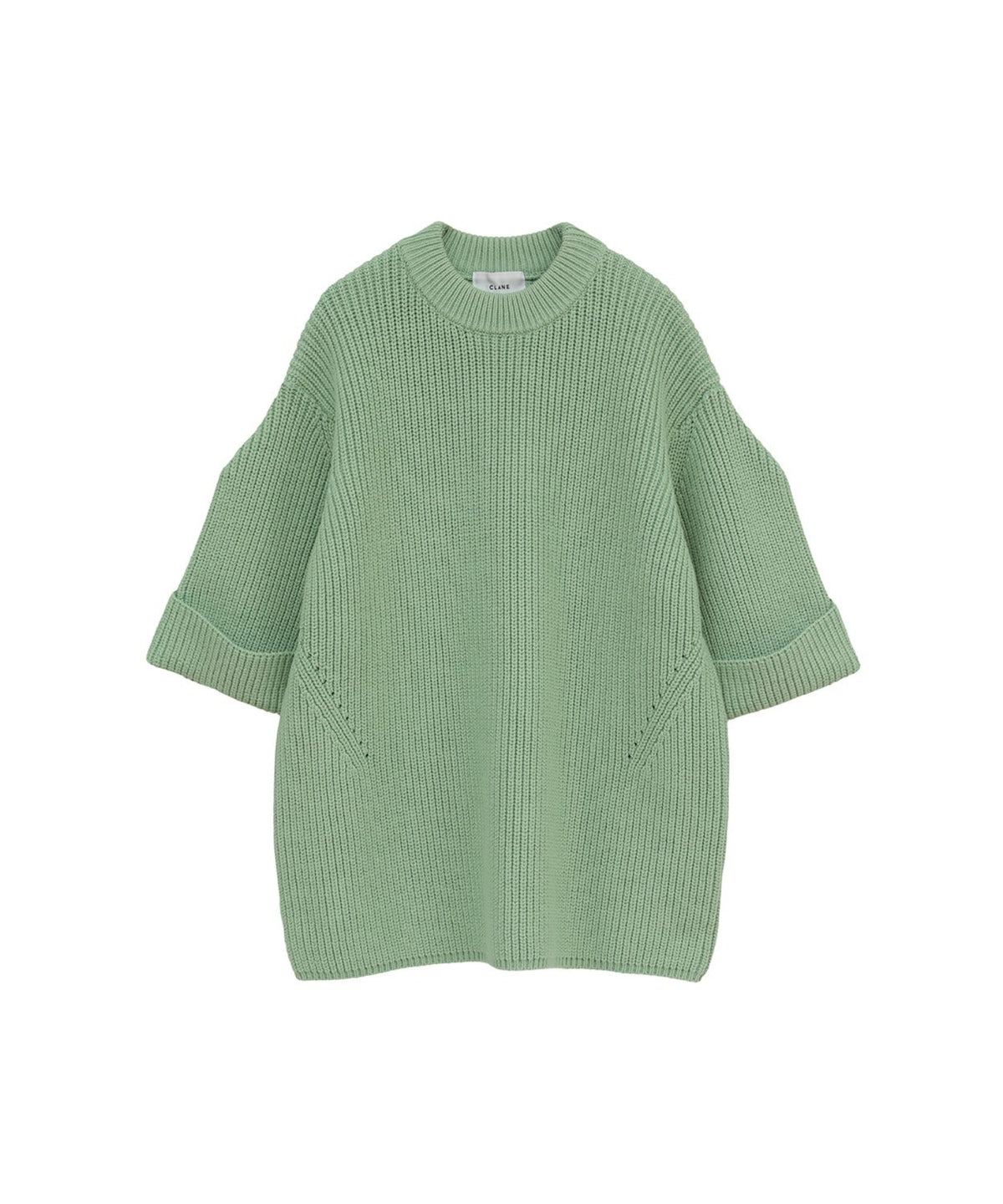 OVER HALF SLEEVE KNIT TOPS