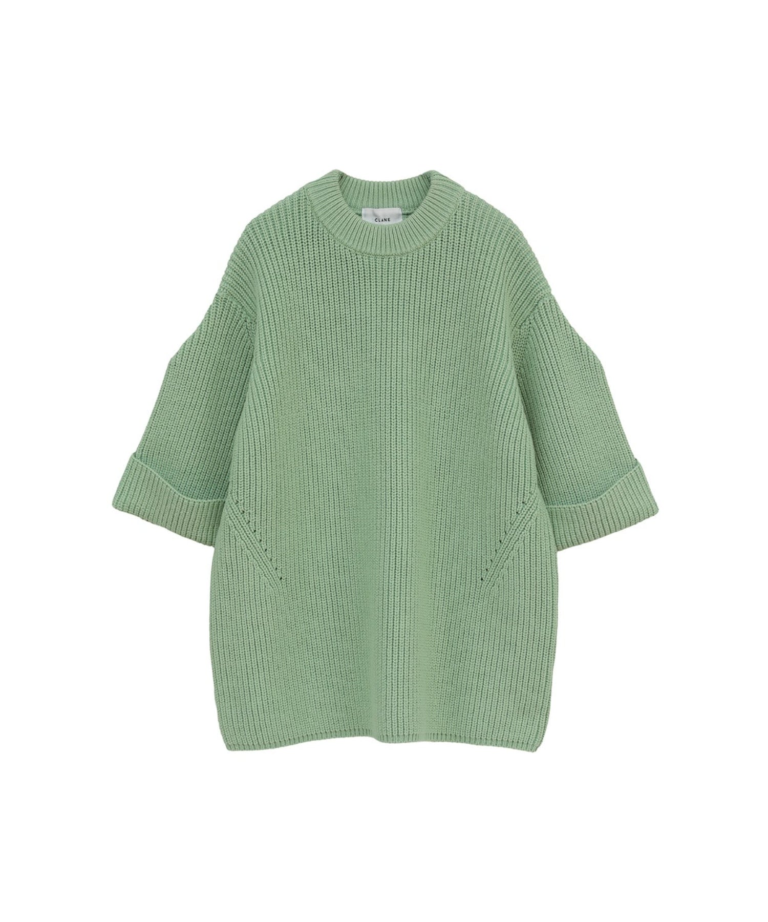 OVER HALF SLEEVE KNIT TOPS